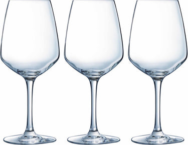 Arcoroc wijnglazen -6x - transparant - 300 ml - glas - rode wijn - witte wijn - glazen