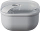 Omada - pull box lunchbox vierkant 425 ml - polypropyleen - grijs -