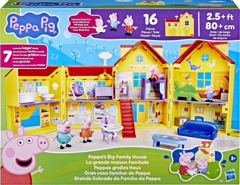 Load image into Gallery viewer, Hasbro peppa pig peppa's grote familiehuis - 16dlg.
