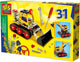 Ses creative - metalen constructieset - bouwvoertuigen - leerzaam speelgoed - 3 in 1 - stimuleert creativiteit - technisch inzicht - stoere bouwers - made in holland - vanaf 7 jaar