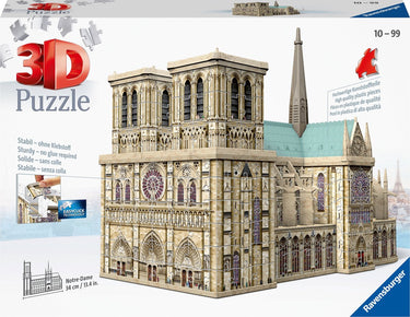 Ravensburger notre dame parijs - 3d puzzel gebouw - 324 stukjes
