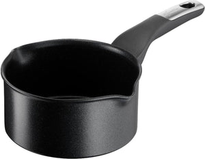 Lagostina - unlimited nero - steelpan met schenktuiten - 16cm - inductie