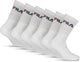 Fila tennis- sportsokken - maat 35 38 - 6 pack - wit