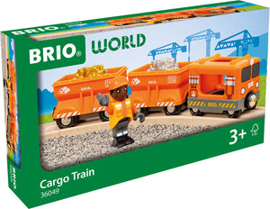 Ravensburger brio â€“ 36049 goederentrein | speelgoedtrein met goud- en zilverlading voor kinderen vanaf 3 jaar