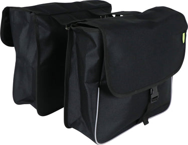 Dresco dubbele fietstas basic shopper 32 liter