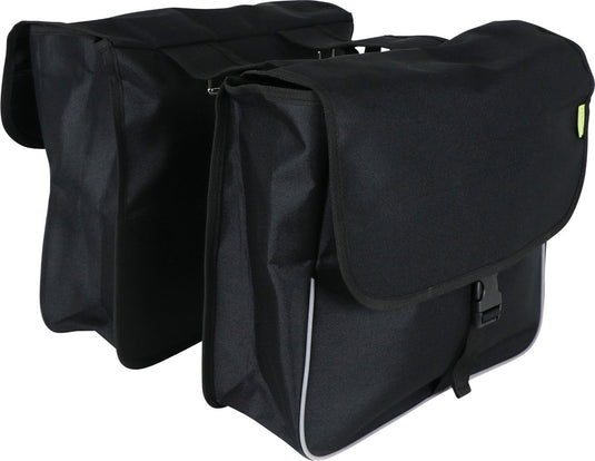 Dresco dubbele fietstas basic shopper 32 liter