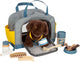 Small foot - knuffel hond met draagtas en verzorgingsset