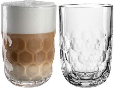 Leonardo gocce 1 latte macchiato glas 390ml - set 2
