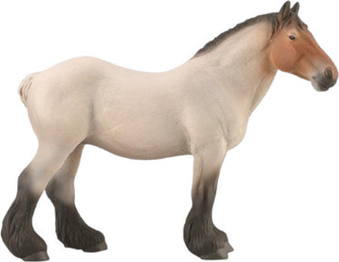 Collecta figurine - nederlands trekpaard - 1:20 - paarden - handgeschilderd - miniatuur