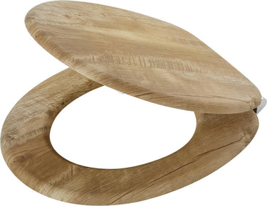 Tiger hetta - wc bril - soft close - mdf fsc - bruin