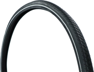 Dresco buitenband traveller - bandenmaat 28x1 5 8x 1 3 8 – etrto maat 37-622 – anti-lek band met anti puncture system (aps) – met 3mm brekerlaag - veilige reflectie - lage rolweerstand – zeer hoge lekbestendigheid - optimale grip – zwart