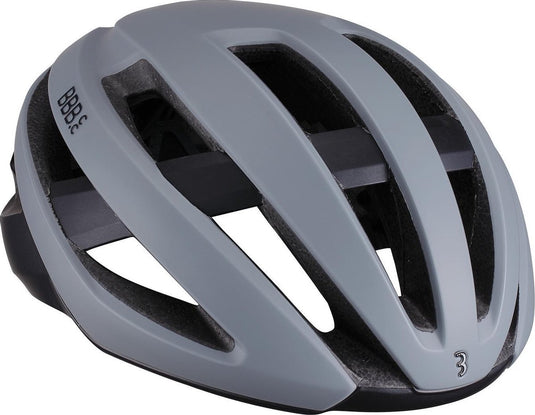 Bbb cycling maestro fietshelm - verstelbaar - sporthelm volwassenen - racefiets - mat grijs - maat l - bhe-09