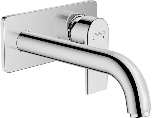 Hansgrohe vernis shape - inbouw wastafelmengkraan - ééngreeps bediening - 20,7cm maat - chroom