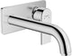 Hansgrohe vernis shape - inbouw wastafelmengkraan - ééngreeps bediening - 20,7cm maat - chroom