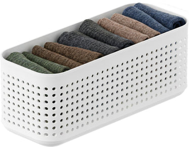 Rotho wop kledingkast organizer - mand s - wit