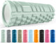 Tunturi yoga grid foam roller - massage roller - foamroller - fitness roller - mint - 33cm - incl. gratis fitness app