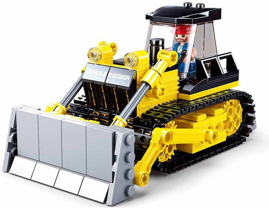 Sluban town - bulldozer