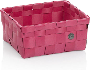 Kela badkamer - neo mand 19x23x10 cm - polypropyleen - roze