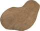 Woood alya vloerkleed - polyester - bruin - 1x170x240