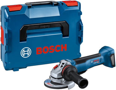 Bosch professional gws 18v-10 p accu haakse slijper 125mm 18v basic body in l-boxx - 06019j4102