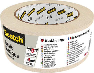 Scotch afplaktape basic 48mmx50m beige |