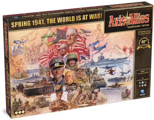 Renegade game studios axis allies: anniversary edition - bordspel - engelstalig - tweede wereldoorlog