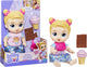 Baby alive sweet snacks harper hugs, pop met voedingsaccessoires - blond haar - 28 cm