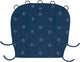 Dooky universal cover zonnescherm kinderwagen - uv bescherming voor je kind - zonnedoek buggy - blue cherry