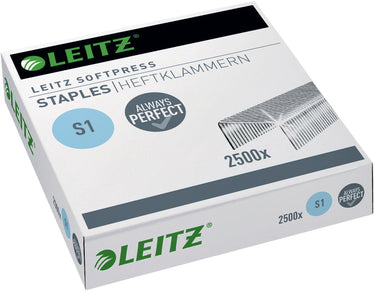 Leitz nietjes s1 softpress zilver 2500 stuks
