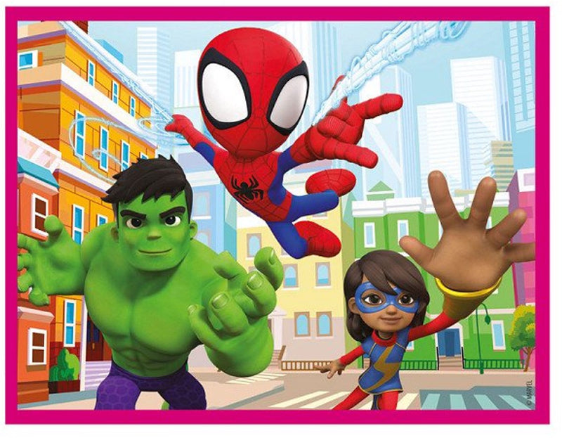 Load image into Gallery viewer, Clementoni blokpuzzel spidey and his amazing friends, 12st.
