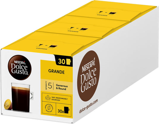 Nescafé dolce gusto capsules grande - 90 koffiecups voor 90 koppen koffie