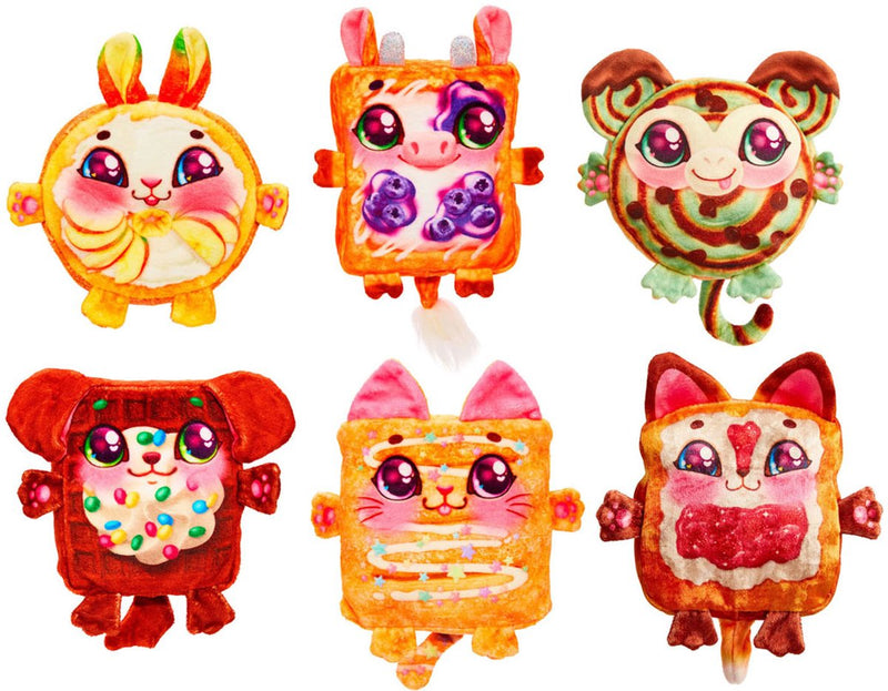 Load image into Gallery viewer, Cookeez makery toasty treatz - maak een verrassingspluchen dier met geur
