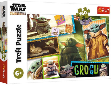 Trefl puzzel star wars grogu 160 stukjes - mandalorian.