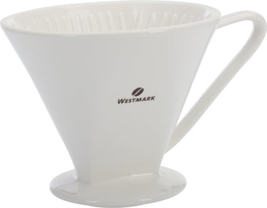 Westmark porseleinen koffiefilterhouder, filtermaat 6, voor maximaal 6 kopjes koffie, brasilia, 24492260