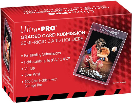 Ultrapro ultra pro - halfstijve 1 2” lip lange hulzen 200ct