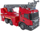 2-play scania vrachtwagen brandweerwagen frictie met licht en geluid