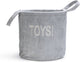 Beeztees puppy speelgoedmand suus - puppy speelgoed - hondenspeelgoed - hond - grijs - 30x30x30 cm