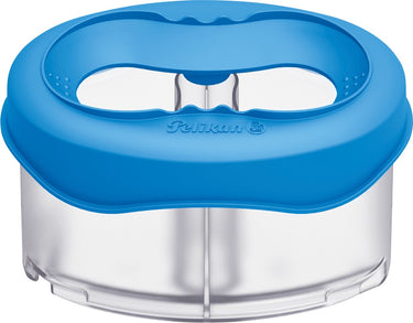 Pelikan 800310 waterpot voor verfwerk blauw, transparant