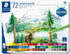 Staedtler design journey kleurpotloden - metalen etui 72 kleuren