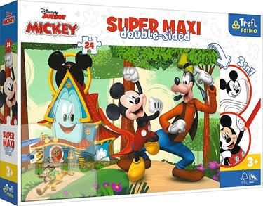 Trefl mickey mouse legpuzzel - 24 stukjes - vanaf 3 jaar