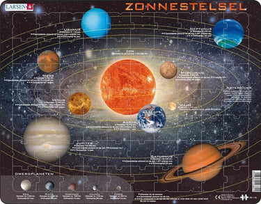 Larsen legpuzzel het zonnestelsel, 70st.