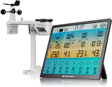 Bresser weerstation - 4cast wifi - met 8-daagse voorspelling een uitgebreid xxl-scherm