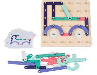 Bs toys houten geoplank - 40dlg.
