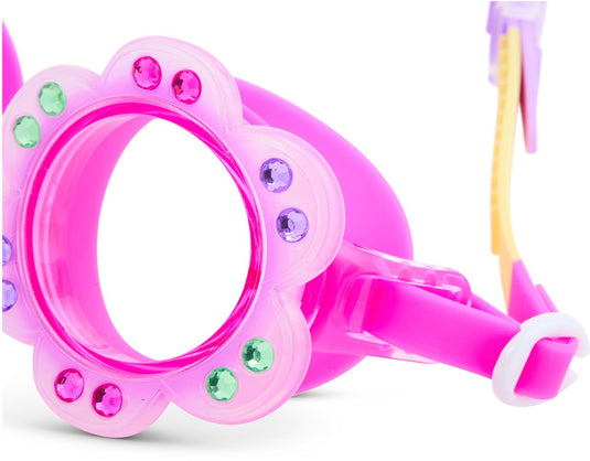 Bling2o zwembril kinderen - petals - duikbril - anti-fog - uv-protect - roze