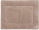 Jollein boxkleed baby - 75x95cm - cloudy rib - polyester - milky coffee