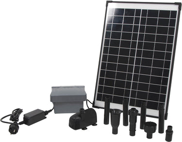 Ubbink - solarmax 1000 - fonteinpomp op zonne-energie - met eigen accu - vijverpomp