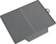 Wenko nelia afdruipmat grijs kunststof 34x40cm - sneldrogend - anti-slip - afwasmat