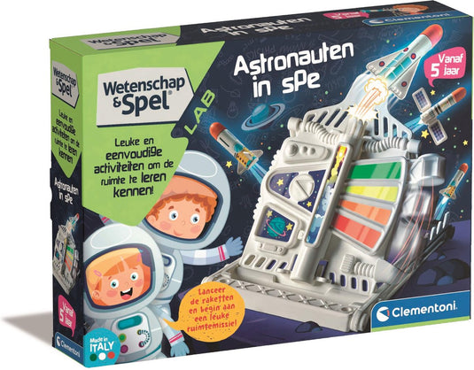 Clementoni wetenschap en spel – astronauten in spe – wetenschap speelgoed – experimenten – 5 jaar en ouder