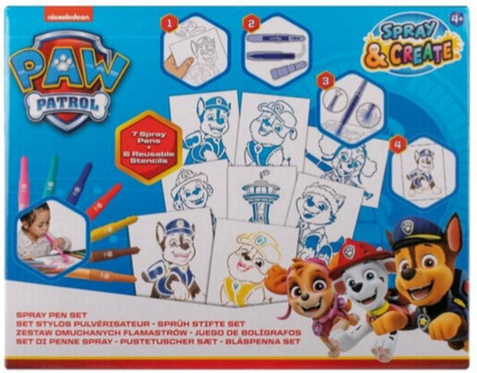 Canenco paw patrol blaaspennen set
