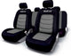 Sparco stoelhoezenset zwart grijs (11-delig) (ook geschikt voor side-airbags)